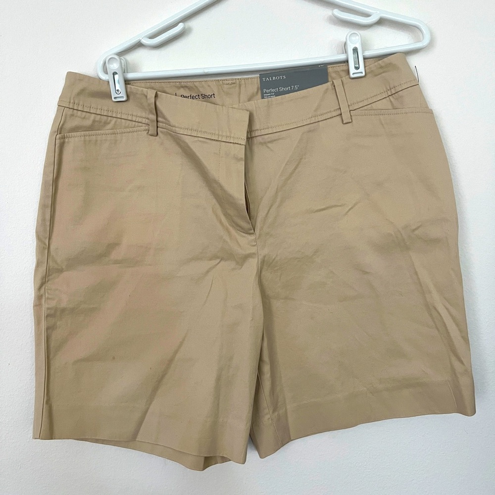 Talbots 14P 7.5” shorts NWT